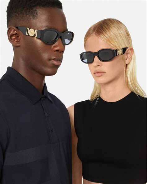 versace brille herren rahmenlos|real versace glasses.